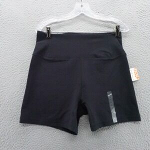Free Movement Black High Waisted Biker Shorts‎ Athletic Workout XL NEW